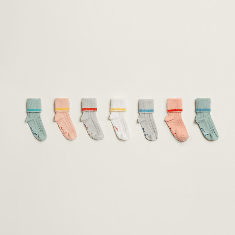 Cabriole weekly baby socks | Hermès USA